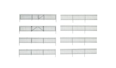 Woodland Scenics 2994 - N scale Picket Fence - Kit