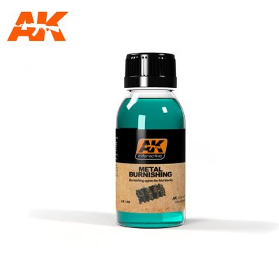 AK Interactive 159 - Metal Burnishing Fluid - 100mL