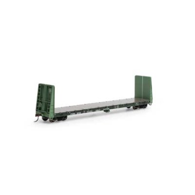 Athearn RTR 17078 - HO 60ft Bulkhead Flatcar - PGE #16021