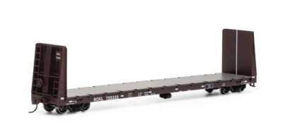 Athearn 17227 - HO 60Ft Bulkhead Flat - Northwestern Oklahoma Railroad NOKL #725333