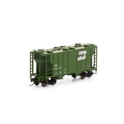 Athearn 17239 - N Scale 2 Bay 2600 Covered Hopper - Burlington Northern - #430211