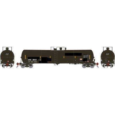 Athearn Genesis 18039 - N 30,000 Gallon Ethanol Tank- CTCX #3 (3 Pack) 