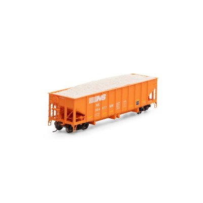 Athearn 140-7639 HO - 40ft Ribbed 3-bay Ballast Hopper - Norfolk Southern - #994677