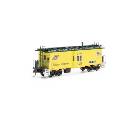 Athearn 90323 - HO Bay Window Caboose - C&NW #11127