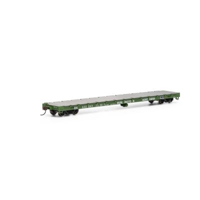 Athearn 92673 - HO RTR 60Ft Flatcar - Burlington Northern BN #630843