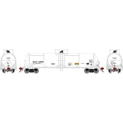 Athearn Genesis G38000 - HO 20K Gallon Acid Tank Car - GATX/White #41863