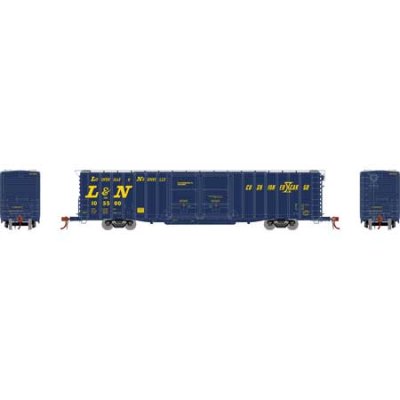 Athearn Genesis G75908 - HO 60ft PS Auto Box - Louisville & Nashville/L&N #105536