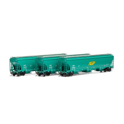 Athearn Genesis G97158 - HO Trinity 3-Bay Hopper - AGPX (3pk) #2