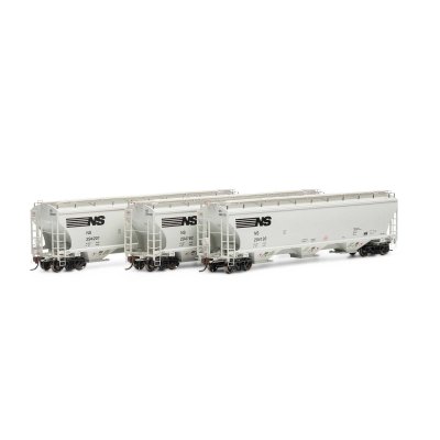 Athearn Genesis G97169 - HO Trinity 3-Bay Hopper - NS (3pk) #1