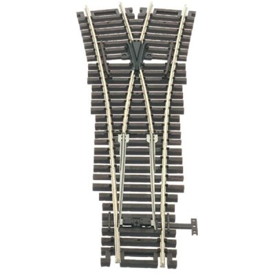 Atlas 560 HO Code 83 Custom-Line(R) Turnouts w/Nickel-Silver Rail & Brown Ties - Wye Turnout