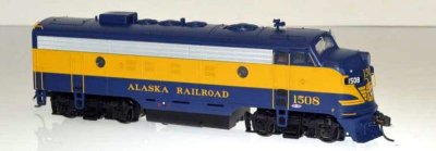 Bowser Executive Line Diesel F7a DCC & ESU Lok Sound Alaska Railroad #1506