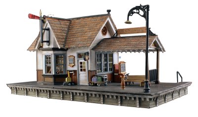 Woodland Scenics 5052 - HO Built-&-Ready Landmark Structures - The Depot