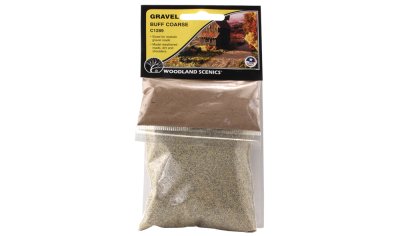 Woodland Scenics 1289 - Gravel - Buff Coarse