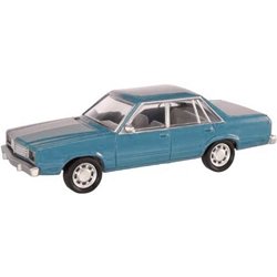 Atlas 60000051 - N Scale 1978 Ford Fairmount Sedan - Medium Blue