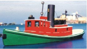 Sylvan Scale Models 1025 - HO Scale - Great Lakes Steam Diesel Tugboat Kit - Unpainted and Resin ...