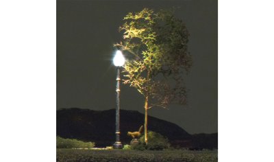 Woodland Scenics 5633 HO Scale - Single Lamp Post Street Light - 3 sets - Just Plug Lighting Syst...