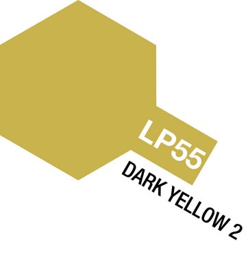 Tamiya LP55 Dark Yellow 2 Mini Lacquer Finish 10ml 