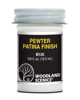 Woodland Scenics 126 Pewter Patina Finish 