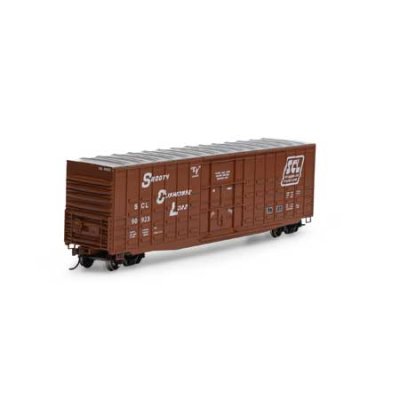 Athearn RND88177 - HO 50ft Waffle HC Plug Door Boxcar - SCL #90947