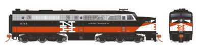 Rapido 23062 - HO PA-1 Single Locomotive - DCC Ready - New Haven (McGinnis) #0772