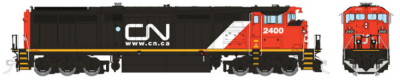 Rapido 24007 - HO Dash 8-40CM - DCC Ready - Canadian National: Website #2400