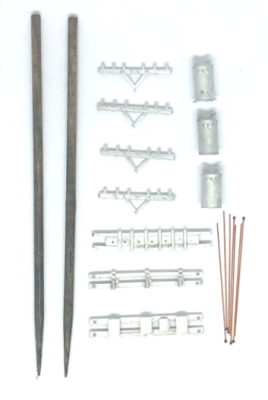 ShowCase Miniatures 23002 - HO Scale 40Ft Down-Line Regulator Assembly Kit