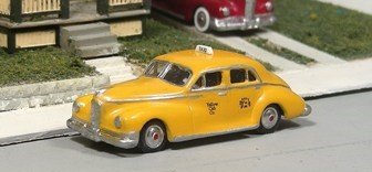 Sylvan Scale Models V-357 HO Scale - 1947 Packard Clipper Four Door Taxi - Unpainted and Resin Ca...