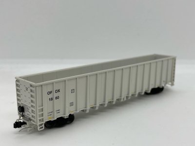 Otter Valley Railroad 6449- N Scale NSC 64 Ft 6400 CuFt Scrap and Trash Gondola - OFOX #1720