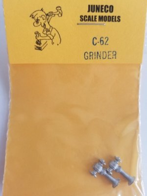 Juneco Scale Models C-62 Grinder on Stand (2/pkg)