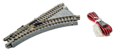 Kato Unitrack 20241 - N Scale Compact Turnout (R150-45) - Right Hand