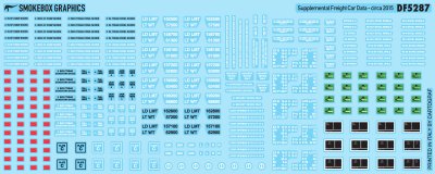 SmokeBox Graphics HO Freight Car Data circa 2015