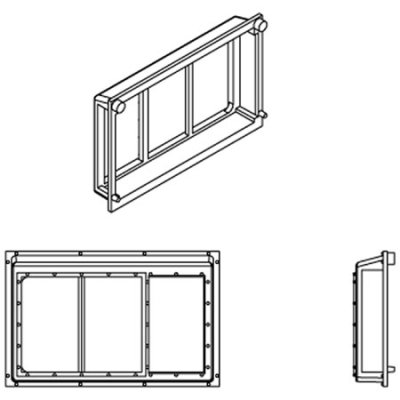 Athearn Genesis G68222 - HO All-Weather Window Set - 3 Pane (6)