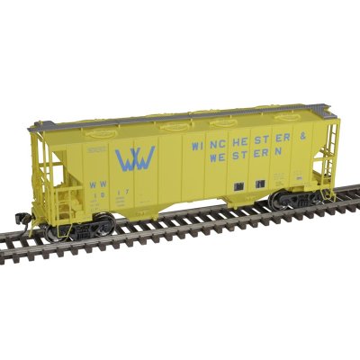 Atlas 20007128 HO Portec 3000 Covered Hopper - WINCHESTER & WESTERN #1026