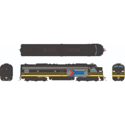 Rapido 28571 - HO EMD E8A - DC/DCC/Sound -Amtrak (SCL Patch) # 249