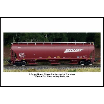 Intermountain 472107-02 - HO Scale Trinity 5161 Cu. Ft. Hopper - BNSF (New Image) #480465