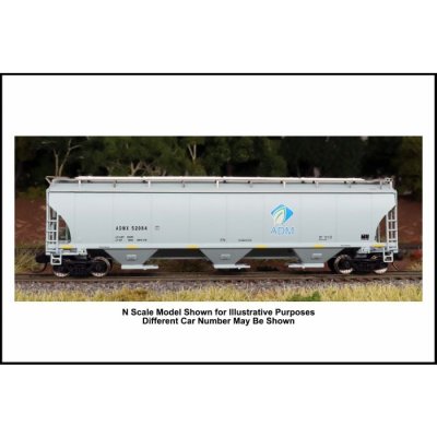 Intermountain 472111-06- HO Scale Trinity 5161 Cu. Ft. Hopper - ADM Leaf #52226