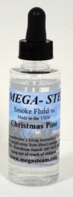 JTs Mega Steam 10 - Coal Smoke Fluid - (Christmas Pine) 2oz.