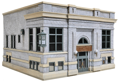 Walthers Cornerstone 3772 - HO Liberty Bank & Trust - Kit