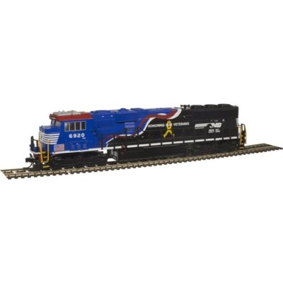 Atlas Model Railroad 400043989 - N EMD SD60E - DCC/Sound - Norfolk Southern #6920 (Honoring our V...