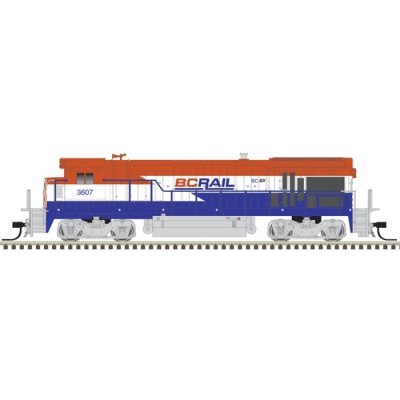 Atlas 40005446 - N Master GE B36-7 - Silver - DCC Ready - BC Rail #3607