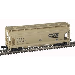 Atlas Trainman 50006114 - N Scale ACF 3560 Center-Flow Covered Hopper - CSX #226814