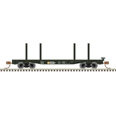 Atlas Trainman 50006274 - N Master 45ft Logging Flatcar - BC Rail #10157