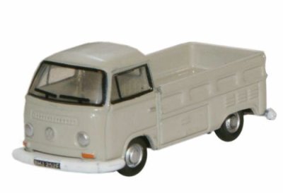 Oxford Diecast NVW002 - N Scale 1960s Volkswagen Pickup Truck - Light Gray