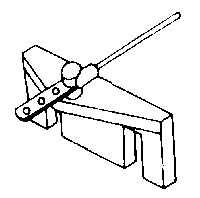 Rix Products 6 - HO Pivoting Turnout Linkage