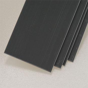 Plastruct 90366 ABS 1-1.25inch Strip Stock Dark Grey (4pcs pkg)