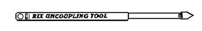 Rix Products 24 - N Scale Uncoupling Tool (2pk)