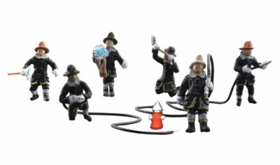 Woodland Scenic Accents 1961 - HO Rescue Firefighters pkg(7)