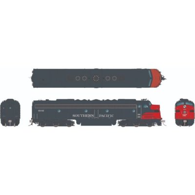 Rapido 28100- HO EMD E8A - DC/Silent - Southern Pacific (Bloody Nose Scheme) #6054