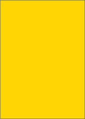 Microscale TF6 - Solid Color Trim Film Waterslide Decal Sheet - Yellow