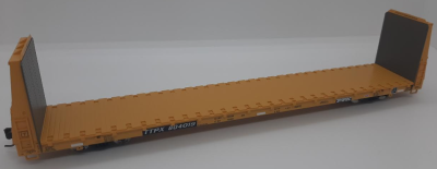 Atlas Trainman 20006444 - HO 68Ft Bulkhead Flatcar - TTX #804019